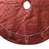 52" Red Plaid Tree Skirt -Christmas decorations Shop 0163051164