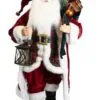 28" Animated Santa With Gift Bag & Lantern -Christmas decorations Shop 0163053416
