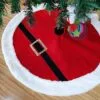 48" Red Santa Belt Tree Skirt -Christmas decorations Shop 0163059521