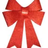 30" X 22" Red Glitter Bow 2 30" X 22" Red Glitter Bow -Christmas decorations Shop 0671401009