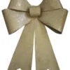 30" X 22" Gold Glitter Bow -Christmas decorations Shop 0671401010