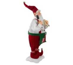 2 FT Animated Elf Santa With Hammer 13 2 FT Animated Elf Santa With Hammer -Christmas decorations Shop 0671401824b