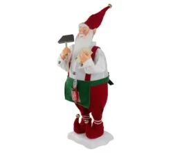 2 FT Animated Elf Santa With Hammer 11 2 FT Animated Elf Santa With Hammer -Christmas decorations Shop 0671401824d