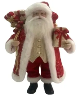 2 FT Red & Champagne Santa With Gifts 3 2 FT Red & Champagne Santa With Gifts