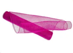20" X 10 YD Fuchsia Metallic Mesh