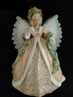 32" Pink Animated Angel With Music