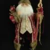 2 FT Burgundy & Gold Santa Claus -Christmas decorations Shop 0671401941