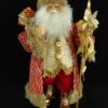 2 FT Red & Gold Santa Claus 2 2 FT Red & Gold Santa Claus -Christmas decorations Shop 0671401942