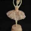 13" Pink Ballerina Music Box