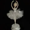 13" Silver Ballerina Music Box -Christmas decorations Shop 0671401986