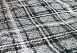48" Grey, White, & Black Plaid Tree Skirt -Christmas decorations Shop 0671402120web2