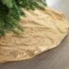 30" Gold Glitter Tree Skirt With Gold Edge Trim -Christmas decorations Shop 0671402131