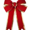4 FT X 5 FT Red & Gold Bow -Christmas decorations Shop 0671402287