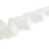2.5" X 10 YD White Iridescent Glitter Ribbon Set Of 3 -Christmas decorations Shop 0671402808