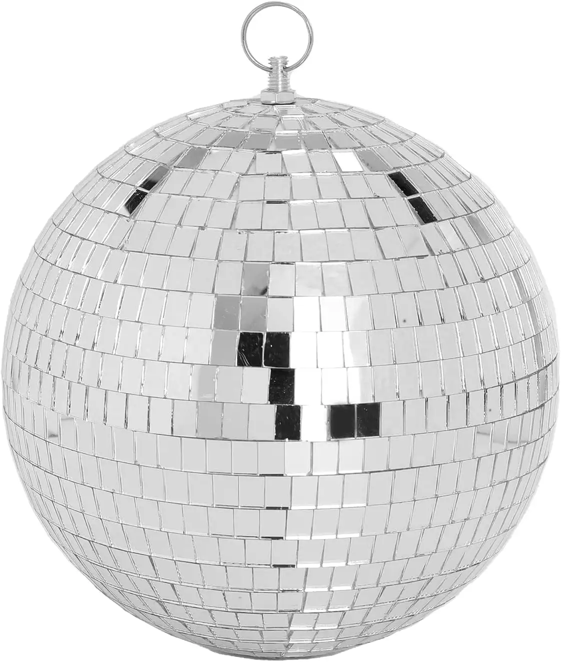 6" Disco Ball Ornament Set Of 8 3 6" Disco Ball Ornament Set Of 8