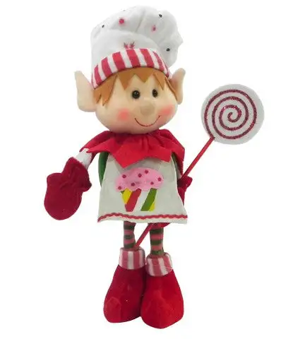 15" Pixie Elf With Lollipop Set Of 2 3 15" Pixie Elf With Lollipop Set Of 2