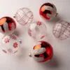 5" Peppermint Assorted Ornament Set Of 9 -Christmas decorations Shop 0671404514 1