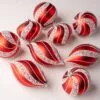 5" Red & White Assorted Set Of 9 -Christmas decorations Shop 0671404515 1