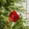 5" Translucent Red Glass Ball Set Of 9 2 5" Translucent Red Glass Ball Set Of 9 -Christmas decorations Shop 0671404528 2