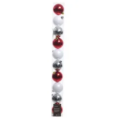 2" Shatterproof Shiny & Matte Ornaments Assorted Set Of 50 -Christmas decorations Shop 0671405687