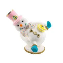 11" Tilted Snowman -Christmas decorations Shop 0671405723 1