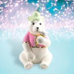 2 FT Baby Bear With Ice Cream