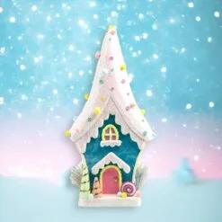 2 FT Sweet Blue Candy House