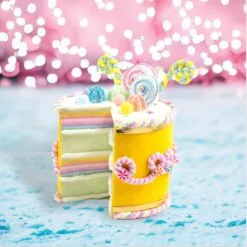 9" Yellow Pastel Cake