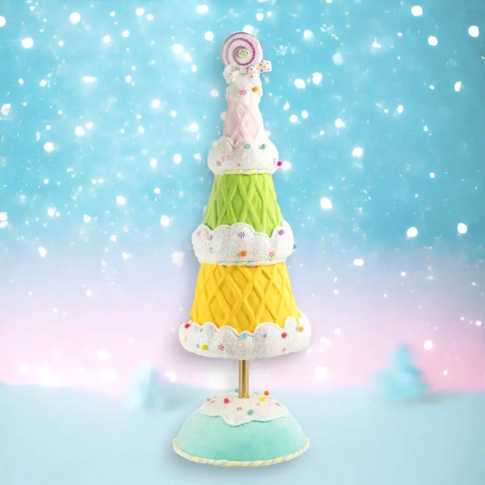 3.5 FT Candy Cone Tree 3 3.5 FT Candy Cone Tree