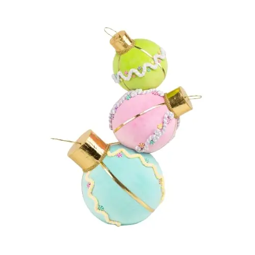 2 FT Christmas Bauble Stack 3 2 FT Christmas Bauble Stack