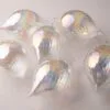 7" Iridescent Glass Finial Ornament Set Of 6 -Christmas decorations Shop 0671406018 1