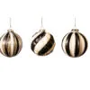 3" Black & White Assorted Ornament Set Of 12 -Christmas decorations Shop 0671406845 3