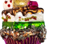 4" Layered Cupcake Assorted Ornament Set Of 6 7 4" Layered Cupcake Assorted Ornament Set Of 6 -Christmas decorations Shop 0671406907C