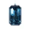 8" Sapphire Acrylic Gem Ornament Set Of 6 -Christmas decorations Shop 0671407233