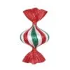 8" Glittered Wrapped Candy Ornament Set Of 6 -Christmas decorations Shop 0671407249