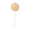 10" Yellow Lollipop With Clear Glitter Set Of 12 -Christmas decorations Shop 0671407288
