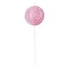 10" Fuchsia Lollipop With Clear Glitter Set Of 12 -Christmas decorations Shop 0671407293