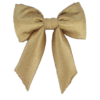 Gold Plush Bow -Christmas decorations Shop 0671407345