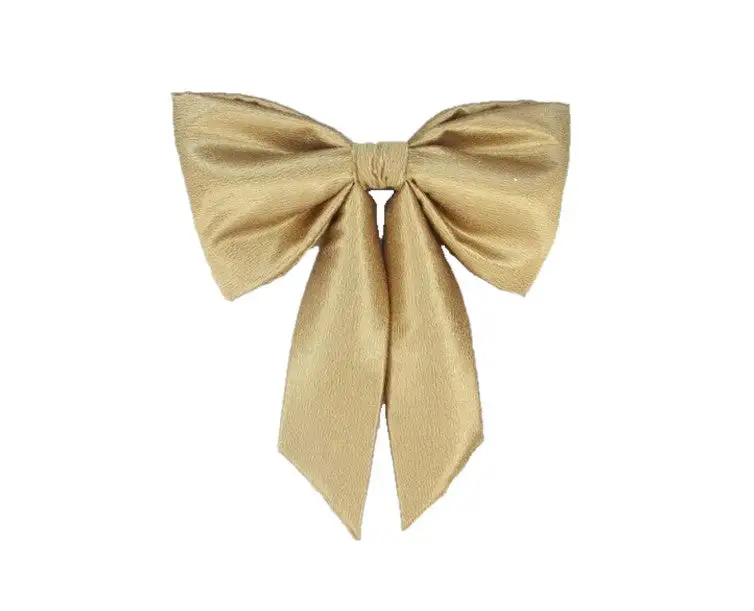 Gold Plush Bow 4 Gold Plush Bow - Image 2