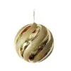 10" Spiral Shiny Ball Ornament Set Of 2 -Christmas decorations Shop 0671407615