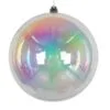 10" Iridescent Ball Set Of 2 1 10" Iridescent Ball Set Of 2 -Christmas decorations Shop 0671407655
