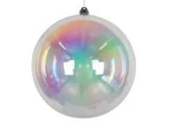 10" Iridescent Ball Set Of 2