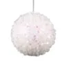 3" White Iridescent Sequin Ball Set Of 24 2 3" White Iridescent Sequin Ball Set Of 24 -Christmas decorations Shop 0671407896 1