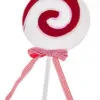 19" Red & White Lollipop With Bow Set Of 2 -Christmas decorations Shop 0671408309WEB1