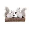 8" Grey Squirrels On Trunk 1 8" Grey Squirrels On Trunk -Christmas decorations Shop 0671408372