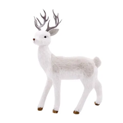 20" Grey Elegant Standing Deer 3 20" Grey Elegant Standing Deer