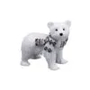 8" White Polar Bear With Scarf 2 8" White Polar Bear With Scarf -Christmas decorations Shop 0671408381