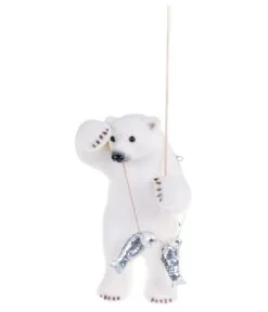 19" Fishing Polar Bear