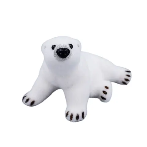 8" Polar Bear Laying Down 3 8" Polar Bear Laying Down
