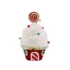 13" Red & White Sprinkled Cupcake 2 13" Red & White Sprinkled Cupcake -Christmas decorations Shop 0671408417